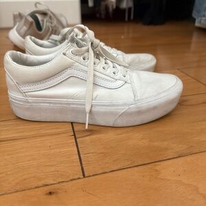 White Vans! Size 6.5!